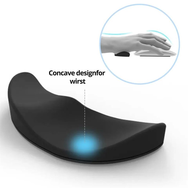 Ergonomic Handguard Mouse Palm Pad SilicLon Gel Non-Slip Str