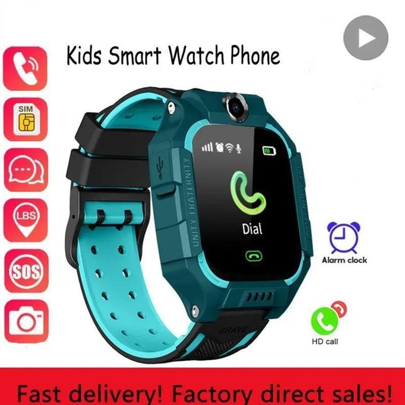Children Smart Watch Kids Waterproof Smartwatch Wrist ZFor B