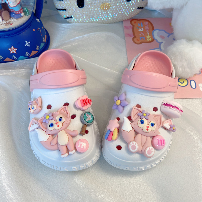 儿童可爱洞洞鞋夏季外穿时尚女童凉拖鞋软底防滑女孩夏款包头沙滩,童鞋/婴儿鞋/亲子鞋,儿童棉拖鞋,淘宝优惠券,粉丝福利购,淘宝优惠卷
