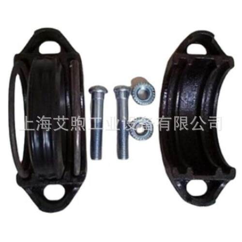 CDU矿用快速接头 64KG/100KG压钢环快速接头 76/89/125钢圈卡箍
