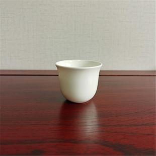 50ml 骨瓷白瓷 中式 普洱茶盏茶杯品茗杯主人单杯功夫茶茶具家用