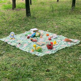 户外野炊地垫便携ins野餐垫防潮布地垫草坪春游垫子野餐布
