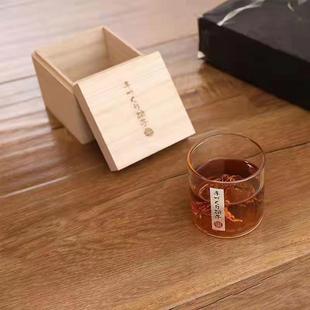清酒杯威士忌杯家用杯高硼硅玻璃杯品茗杯水杯礼品 日式