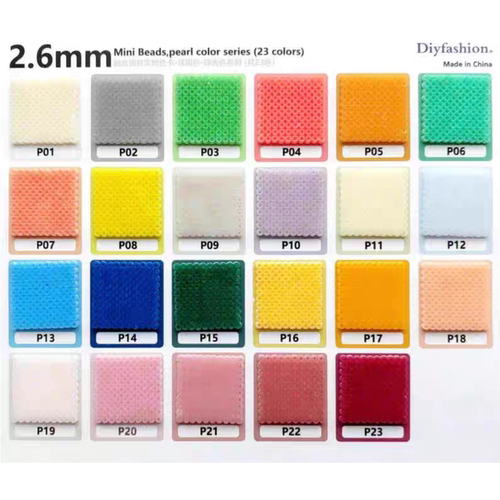 珠光色拼豆夜光色果冻色功能色