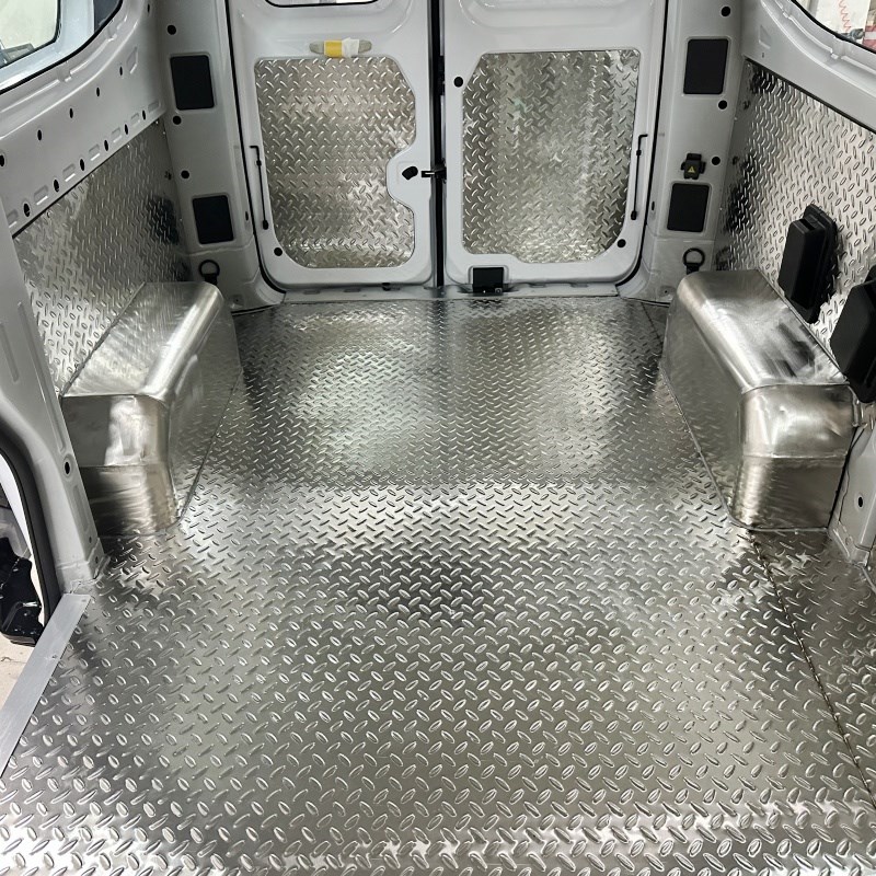 吉利远程星享V7e地板不锈钢车厢护板新能源面包车内饰板拉货改装