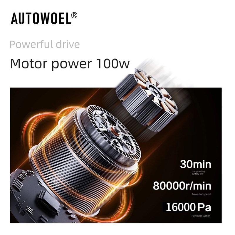 车载吸尘器车用无线充电两用家用小型迷你汽车大功率强力吸力车内