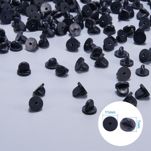 跨境热销黑色塑胶圆形蝴蝶帽卡帽