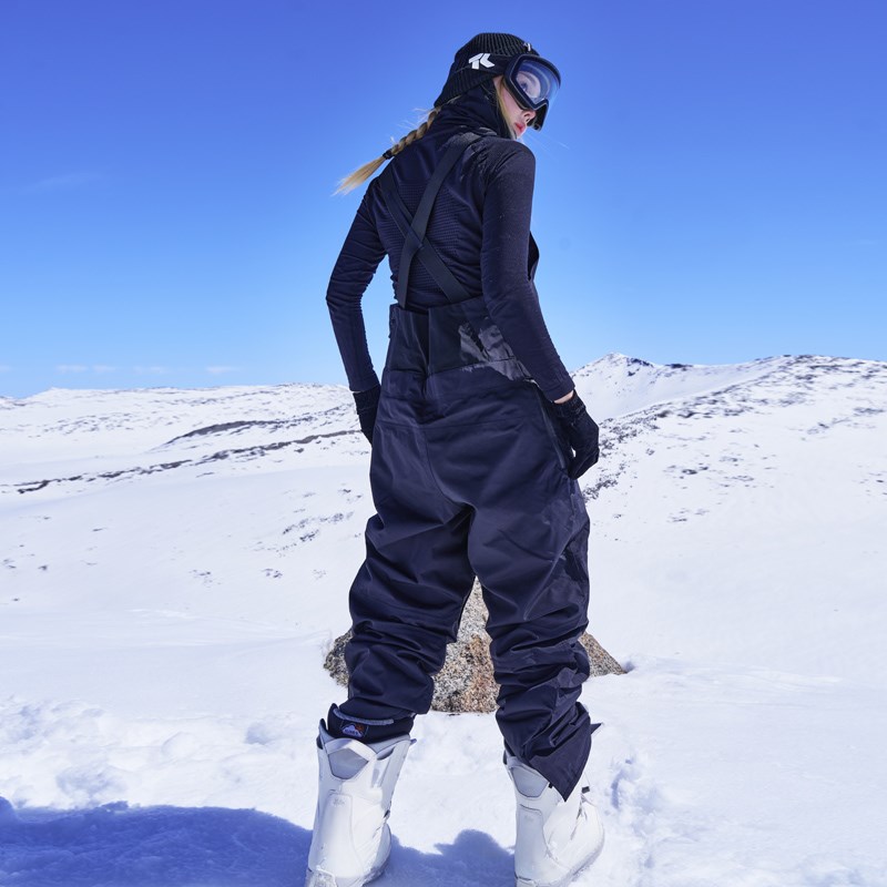 APVCX滑雪裤女男款连体裤加绒加厚专单双板雪裤滑雪背带裤连体衣