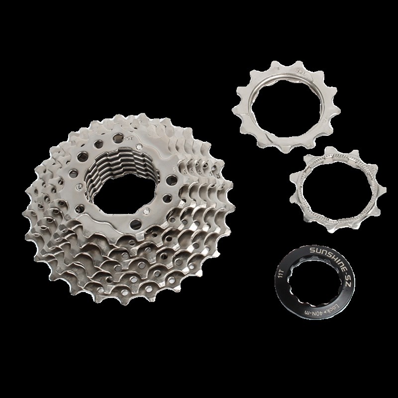 日晖7/8速公路车飞轮HG卡式8速16速11-23 25 28 30 32T兼容R2000