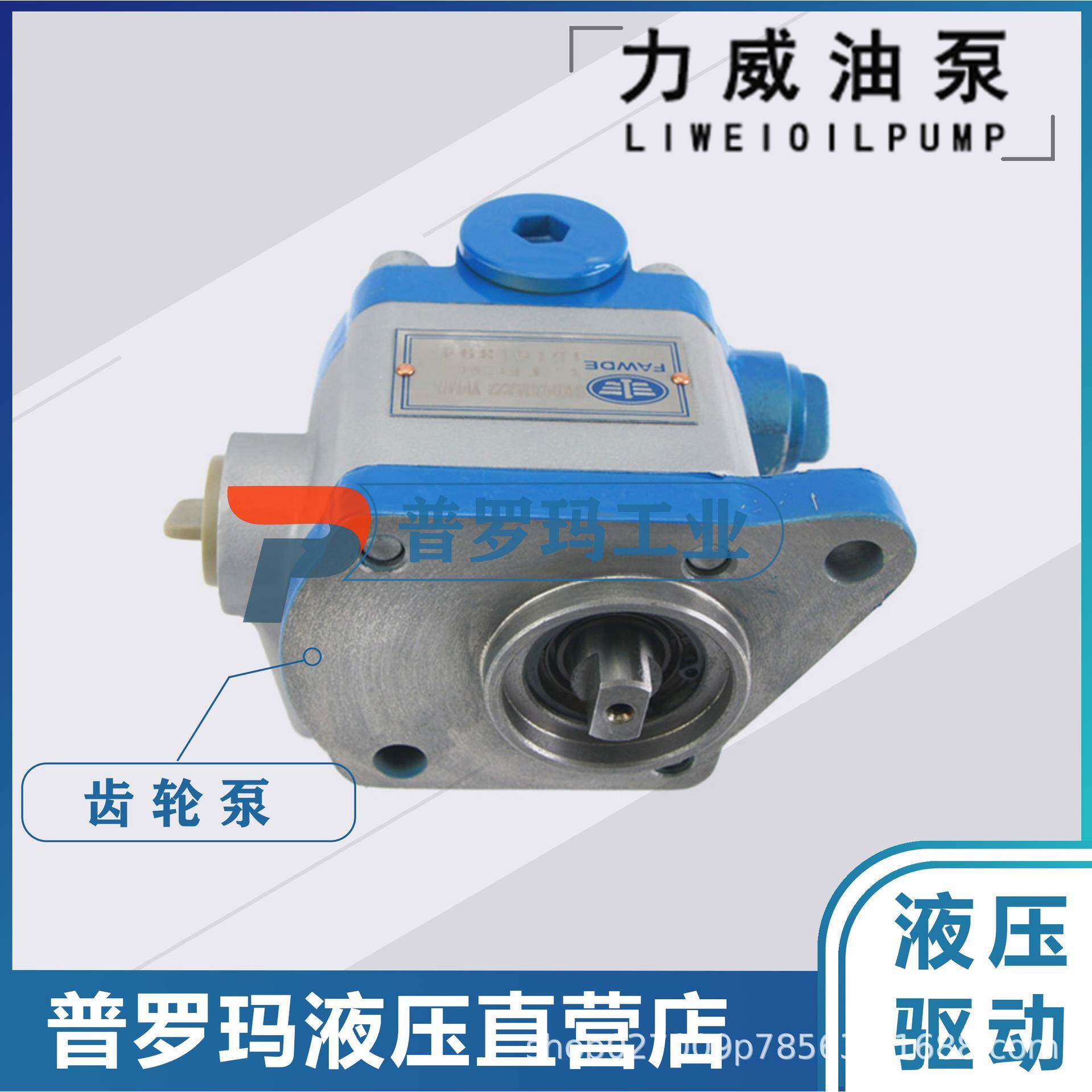合肥力威汽车转向液压油泵QC16/13-6DF2D客车汽车动力泵转向油泵