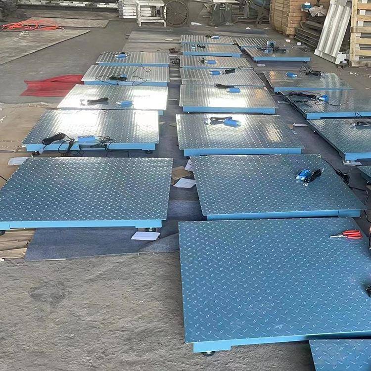 上海耀华电子地磅秤2吨小型地磅1.2*1.5米耀华A12E电子平台称1-T