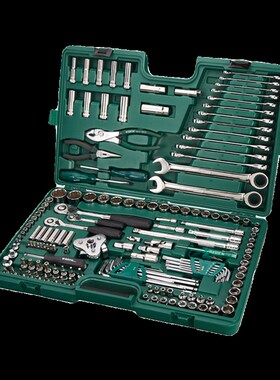 工具160件套装汽保综合机修组套汽修汽保J维修组合工具箱09941