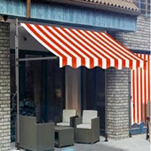 大型棚子户外遮阳棚商铺店铺门口斜面雨棚屋檐家用门头摆摊门面帐