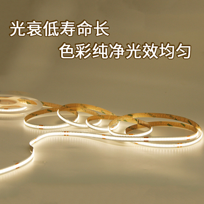 CSP灯带条低压24V自粘线形性氛围吊顶嵌入O式超亮LED背景防水