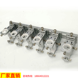 精密多头针筒固定支架30CC50CC三维微调针筒支架点胶机点胶阀配件