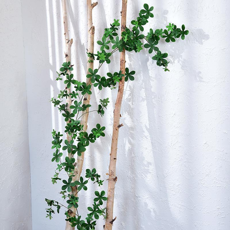 藤条假花藤子规叶墙面遮挡树叶吊顶藤蔓植物缠绕壁挂绿植真
