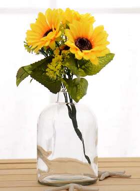 牧图  工艺品 玻璃容器欧式透明玻璃丝口油瓶烛台风灯油灯