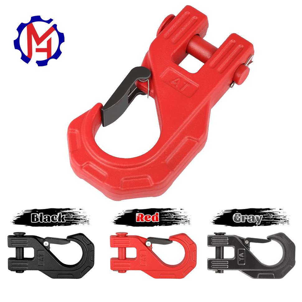 跨境亚马逊AT绞盘钩 3/8 winch hook heavy duty 45000LBS ATV UT