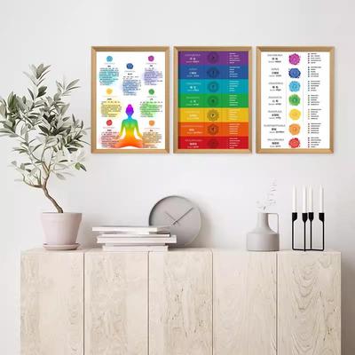 瑜伽馆墙面装饰禅意挂画新中式壁画现代简约客厅墙画瑜伽房装饰画