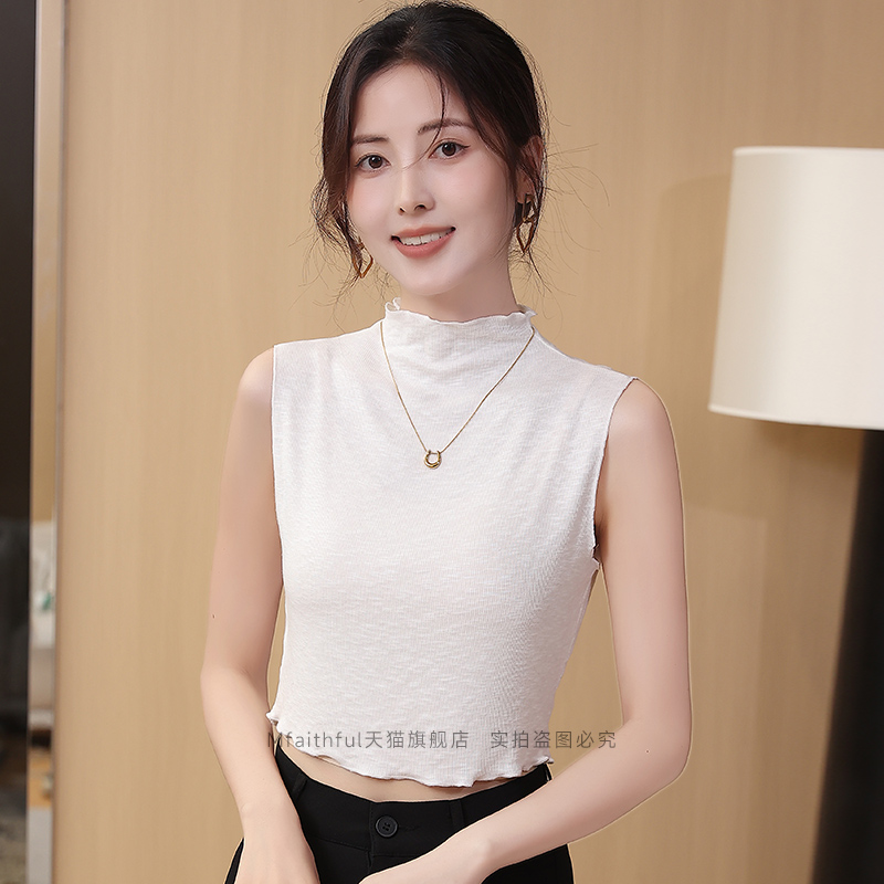 木耳边假领子百搭女高档新款春秋冬搭配毛衣卫衣的冬季保暖假领子