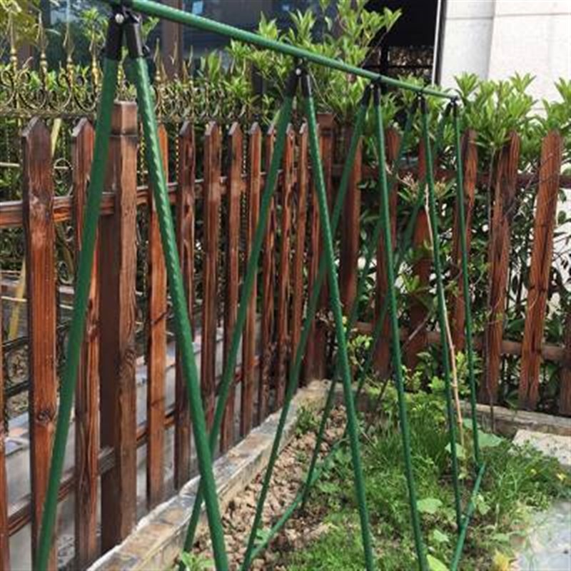 阳台菜园种菜蔬菜爬藤架子豆角架杆黄瓜支架支撑杆攀爬架园艺花架
