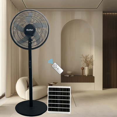 iSolfan CE Smart Rechargeable Power Solar Fan  for House