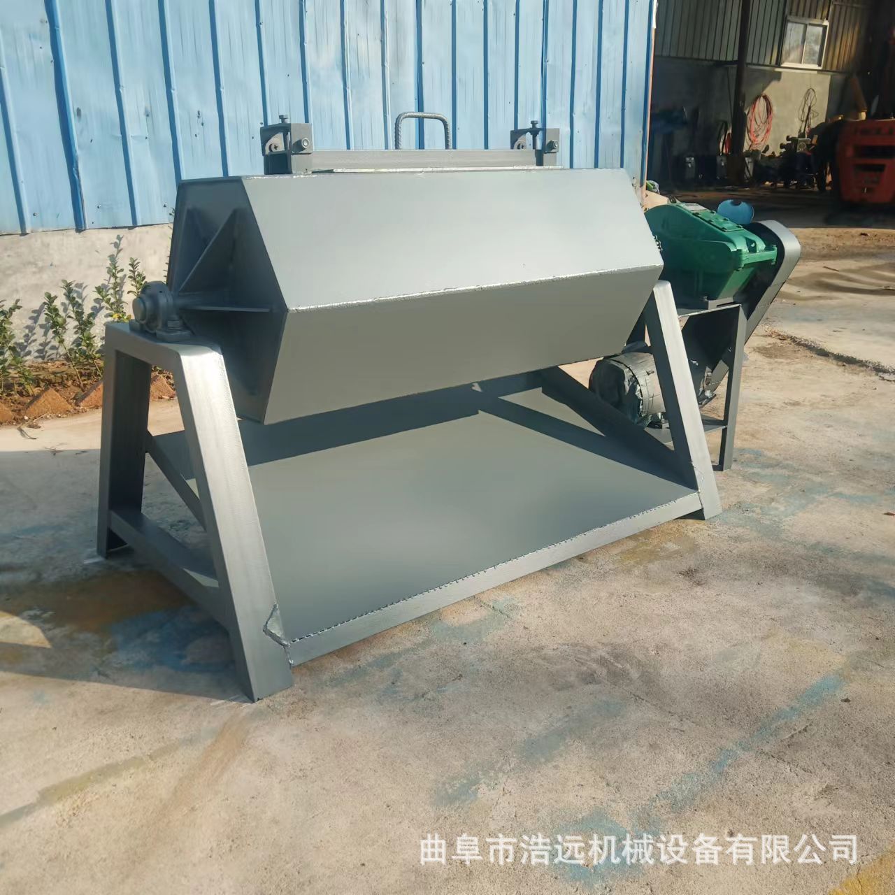 小型自动化六角滚筒除锈抛光机