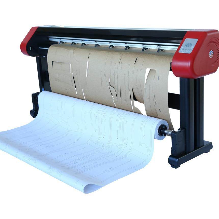 喷切一体机服装CAD绘图仪纸样打印机立式喷墨打版切绘机