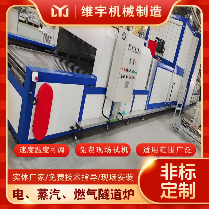 维宇高温回火隧道炉烘干线