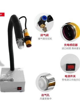 SL-080BF全自动感应离子风蛇除静电风机除尘除消除器智能防静电
