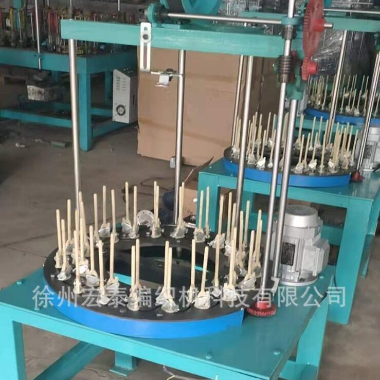深圳套管编织机 黄腊管编织机玻璃丝编织机