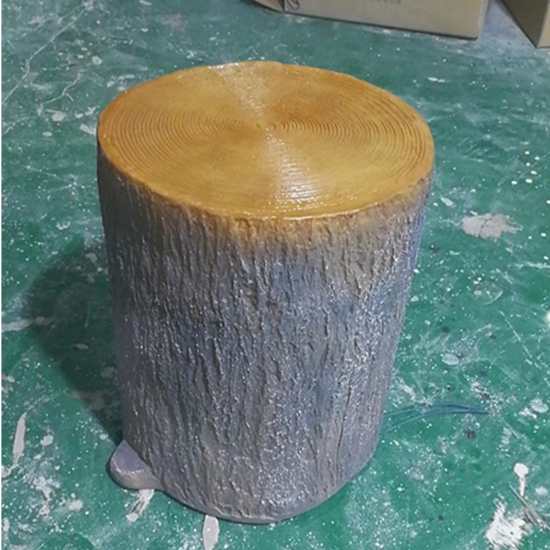 户外音响草坪灯树脂木桩草坪灯园林亮化装饰仿木桶木墩木凳景观灯