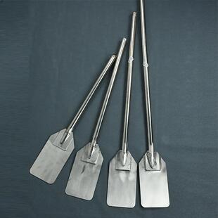 不锈钢船桨加长桨叶形清洁铲大号搅拌棒杆多功能料理棒烹饪搅菜桨