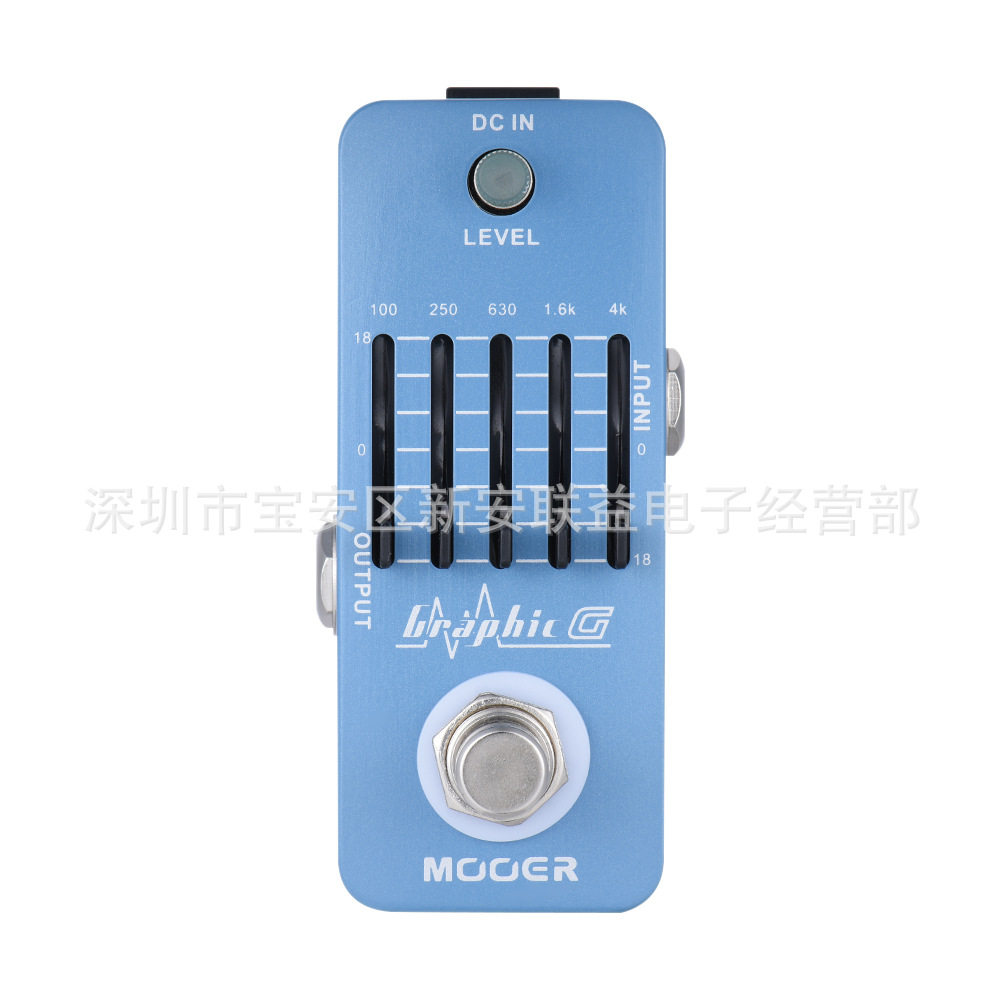 魔耳MooerMEQ1电吉他均衡效果器