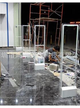 鸿泰安声磁门水晶玻璃声磁防盗系统超市服装店声磁防盗HTAS03