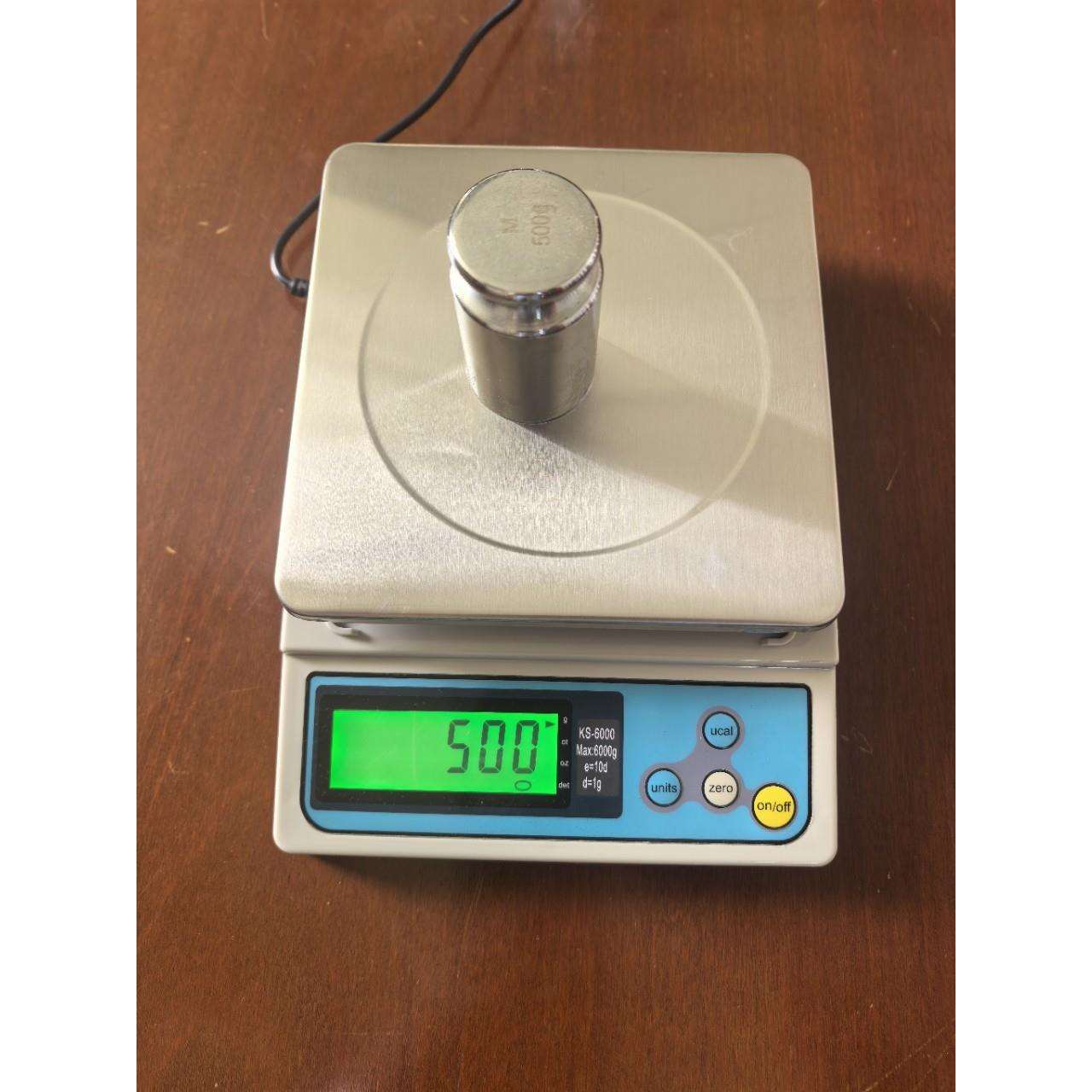 小型电子称英文版厨房秤高品质克拉称3000g6000g