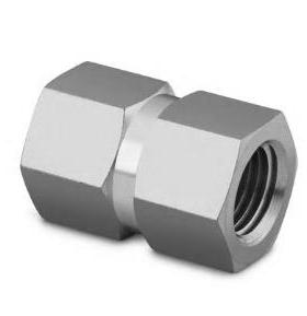 世伟洛克SS-6-HCG不锈钢螺纹管接头六角接头，3/8in.NPT内螺纹