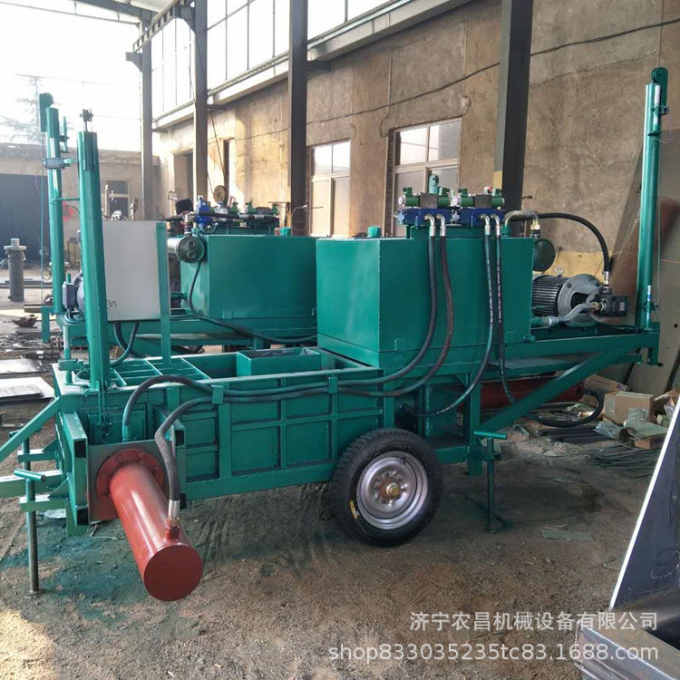 出售卧式打包机 废纸箱废纸板扎捆机 废纸棉花易拉罐塑料瓶打包机