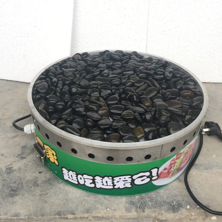 火山石烤肠机石头烤香肠机器电热商用热狗机烤丸子台式烤炉