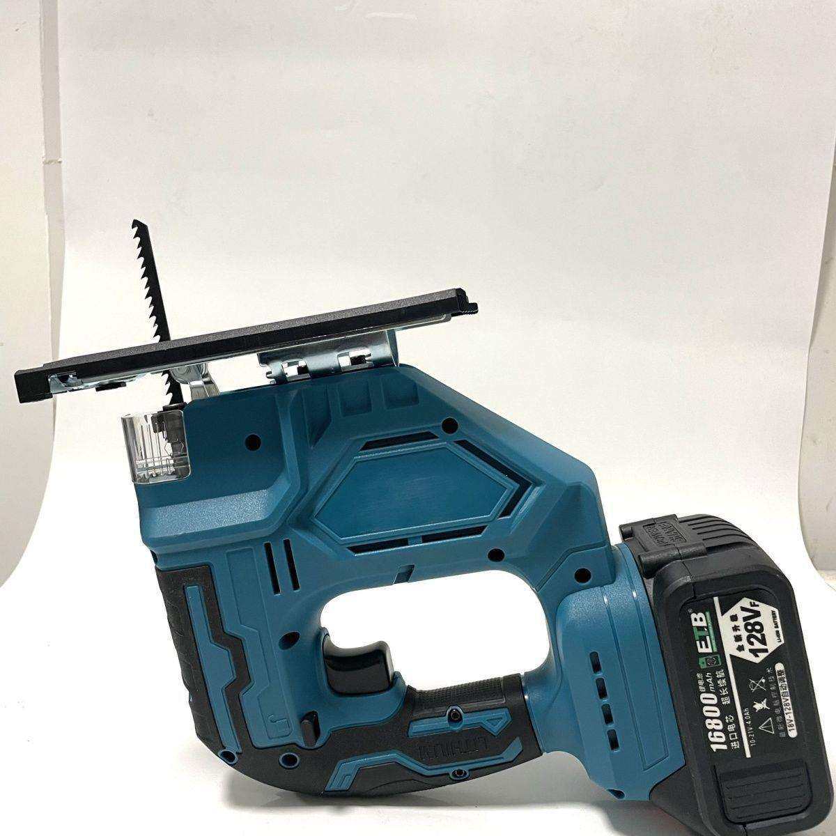 锂电充电曲线锯无刷锂电木工电锯手持木板切割机小型往复锯包邮