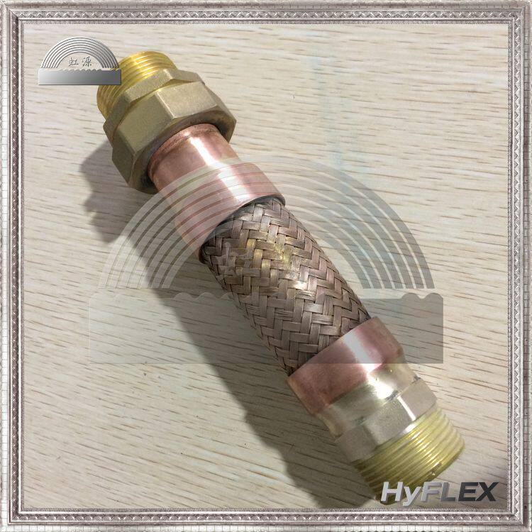 铜制金属软管铜合金软接头锡磷青铜波纹管铜头防爆软管