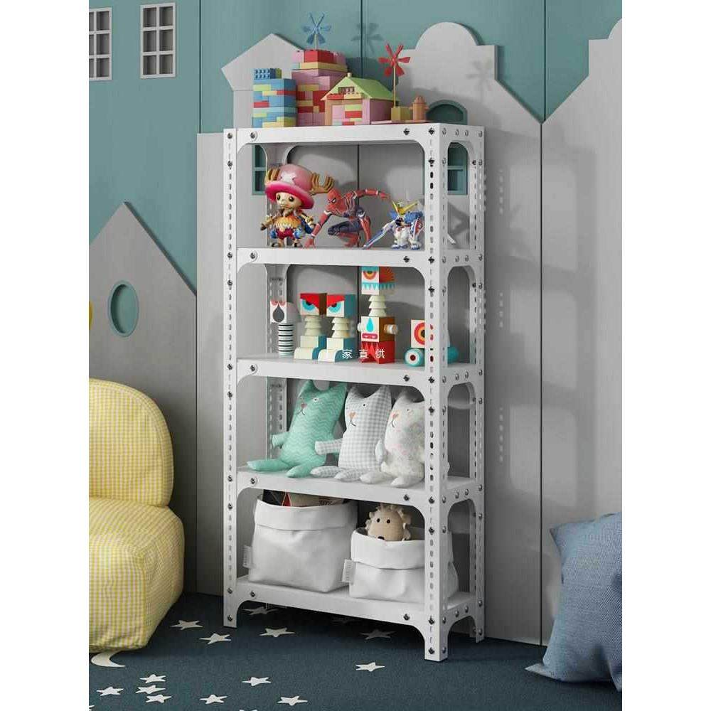 目田货架置物架多层仓储物家用仓库收纳超市展示角钢组装落地阳台