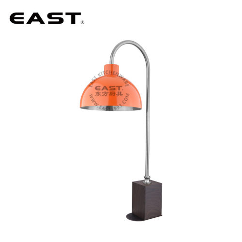 木纹方座橙钢半圆暖菜灯【EAST东方厨具】酒店设备