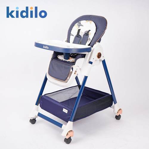 kidilo宝宝餐椅多功能调节家用婴儿餐椅可折叠便携式学坐餐桌椅子