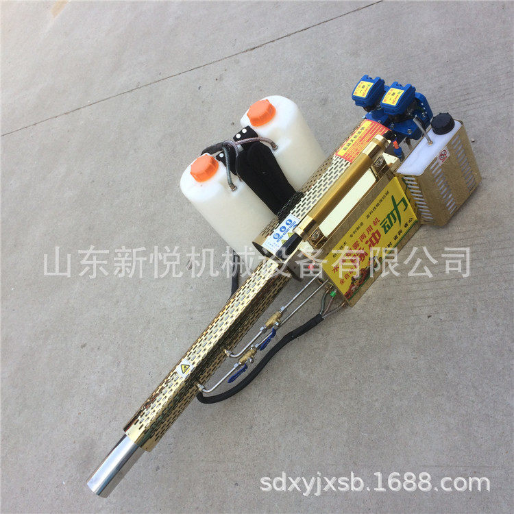 养殖场高压防疫消毒机脉冲动力水雾机背负式一键启动弥雾机