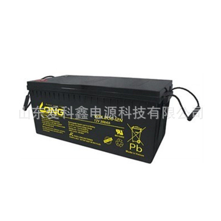 LONG广隆蓄电池WPL200-12N12V200AH通信机房船舶铅酸免维护电池
