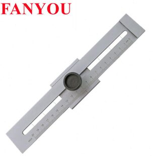 凡莜 标记平行划线尺 划线规 角度尺 方标尺 水平尺200-500mm自产