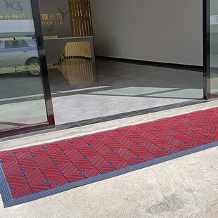 单元楼入户门拼接地垫室外塑料防滑进门J脚垫户外门口全铺地毯垫
