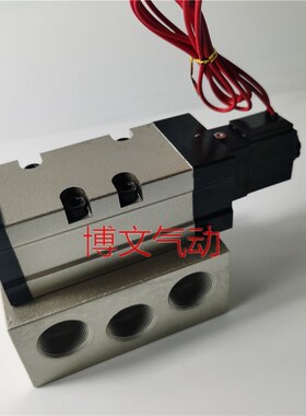 VF8120-4D-0k6 5D-06 4G 5G电磁阀二位五通单电控换向阀DN20六分