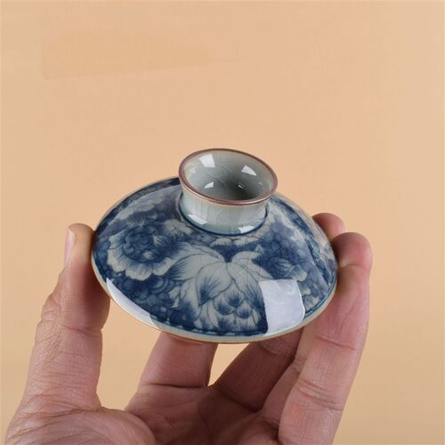 青瓷盖碗茶杯功夫茶具防烫手泡茶茶碗才盖碗盖子
